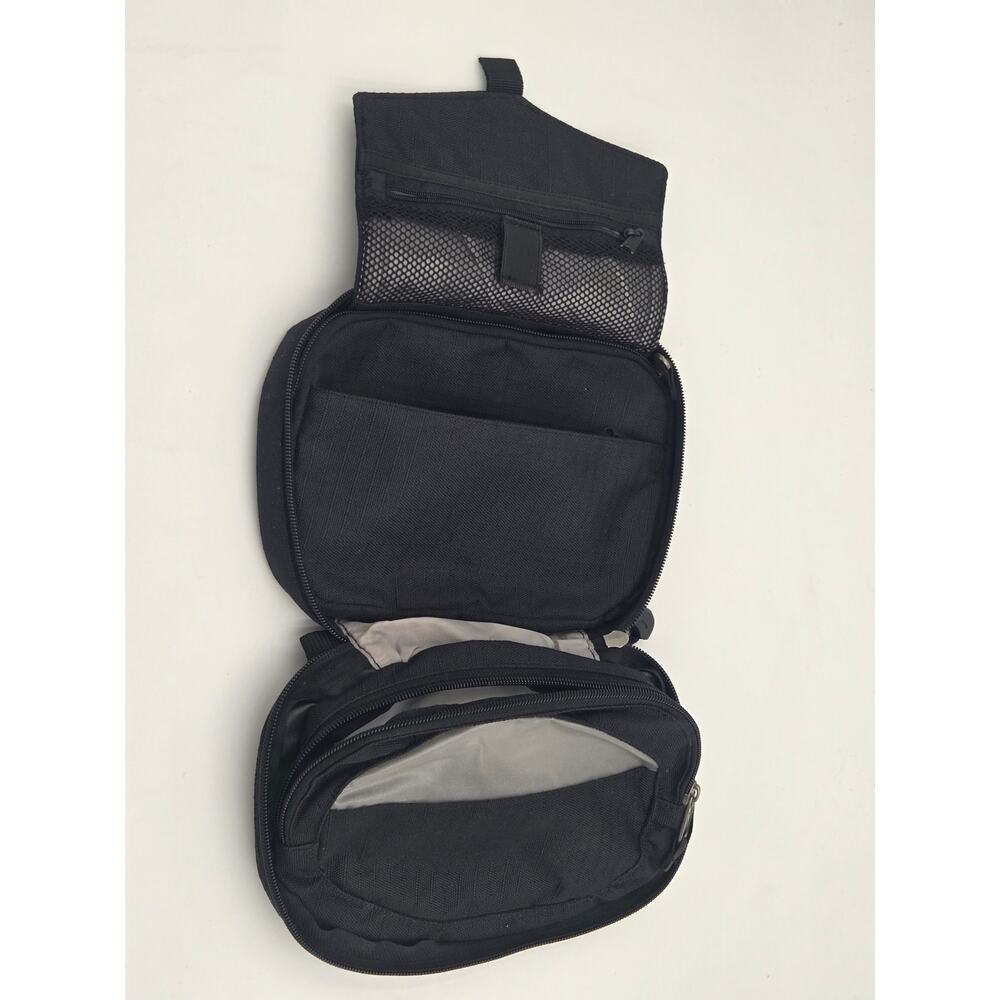 Nike Toiletry Travel Bag Black Grooming Kit Swoosh - Picture 4 of 8